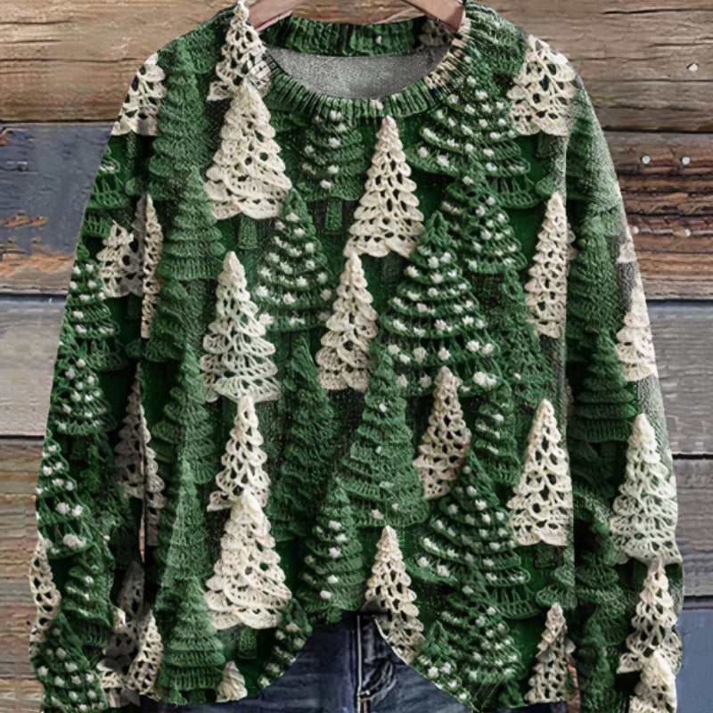 Christmas tree pullover - women’s