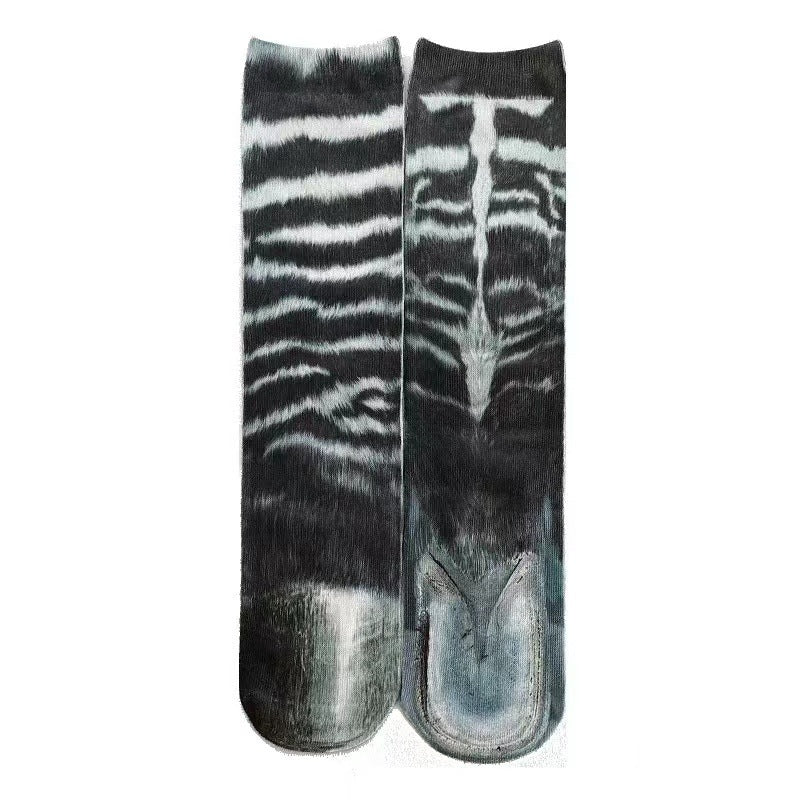 3D Animal Paw Tube Socks Funny Creative - Wiseasstees, LLC