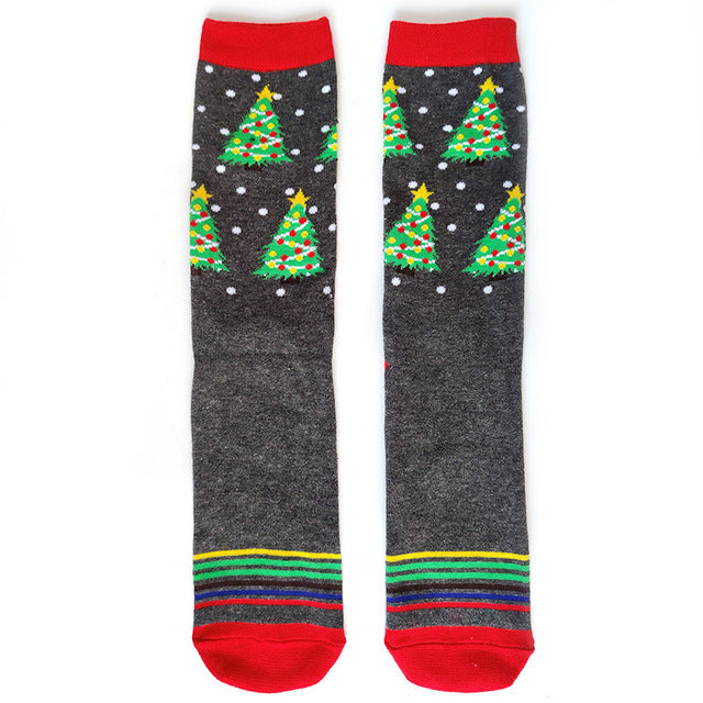 New Christmas Men Socks New Year Funny Christmas Tree