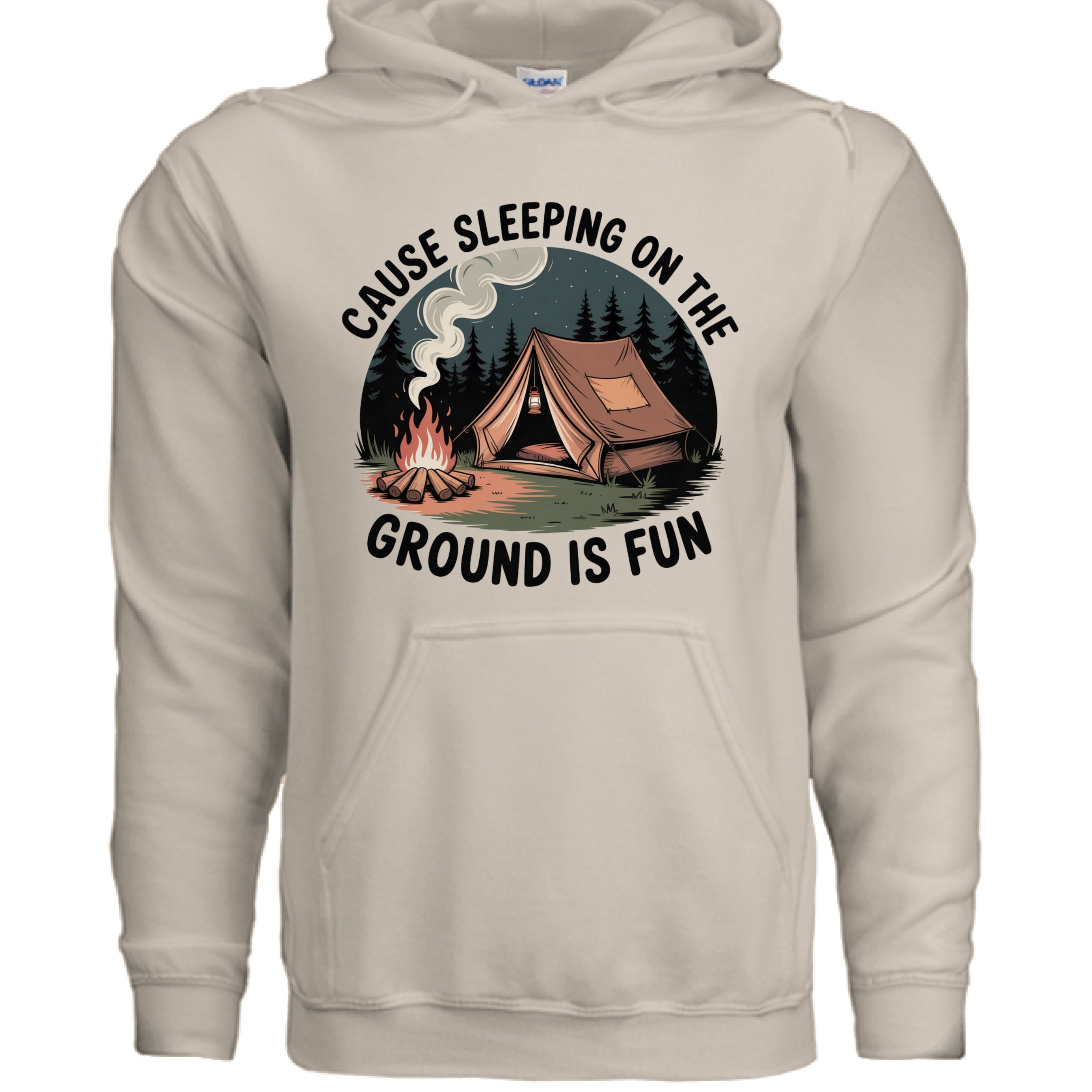 Camp hoodie - Wiseasstees, LLC