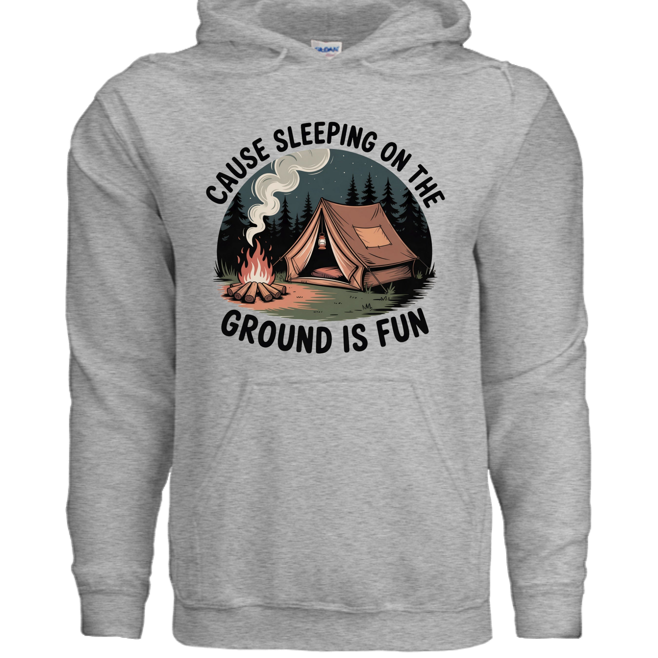 Camp hoodie - Wiseasstees, LLC