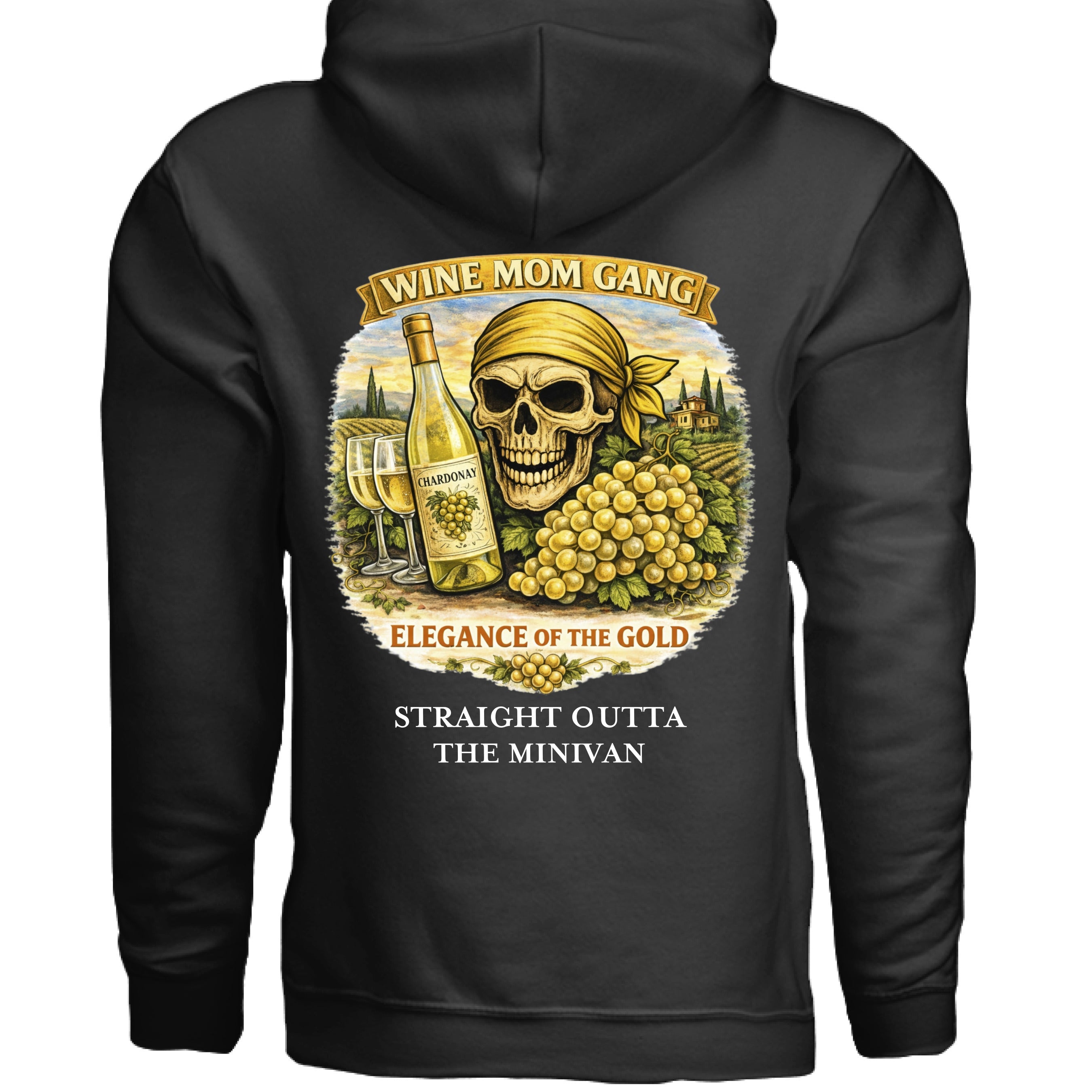 Chardonnay cartel hoodie - Wiseasstees, LLC