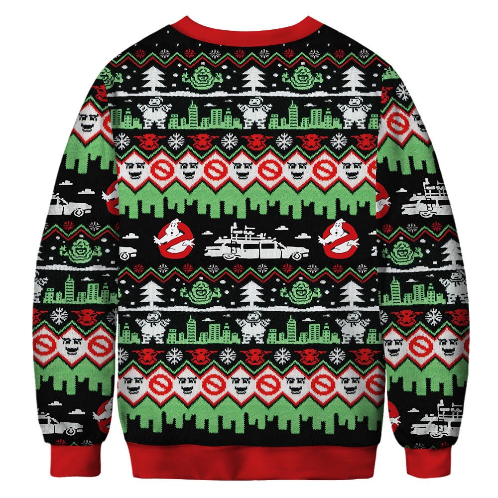 Christmas print sweater - Wiseasstees, LLC