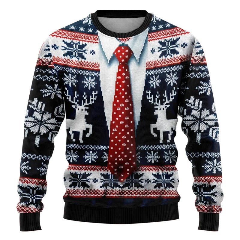Fashion 2025 Ugly Christmas Sweater - Wiseasstees, LLC