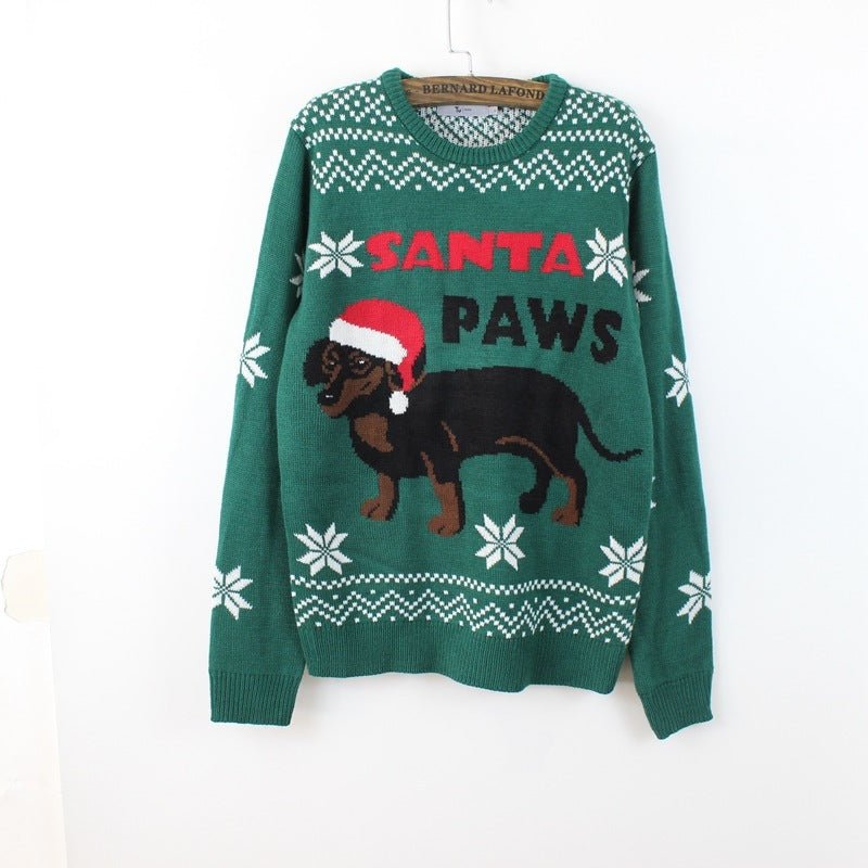 Green christmas sweater - Wiseasstees, LLC