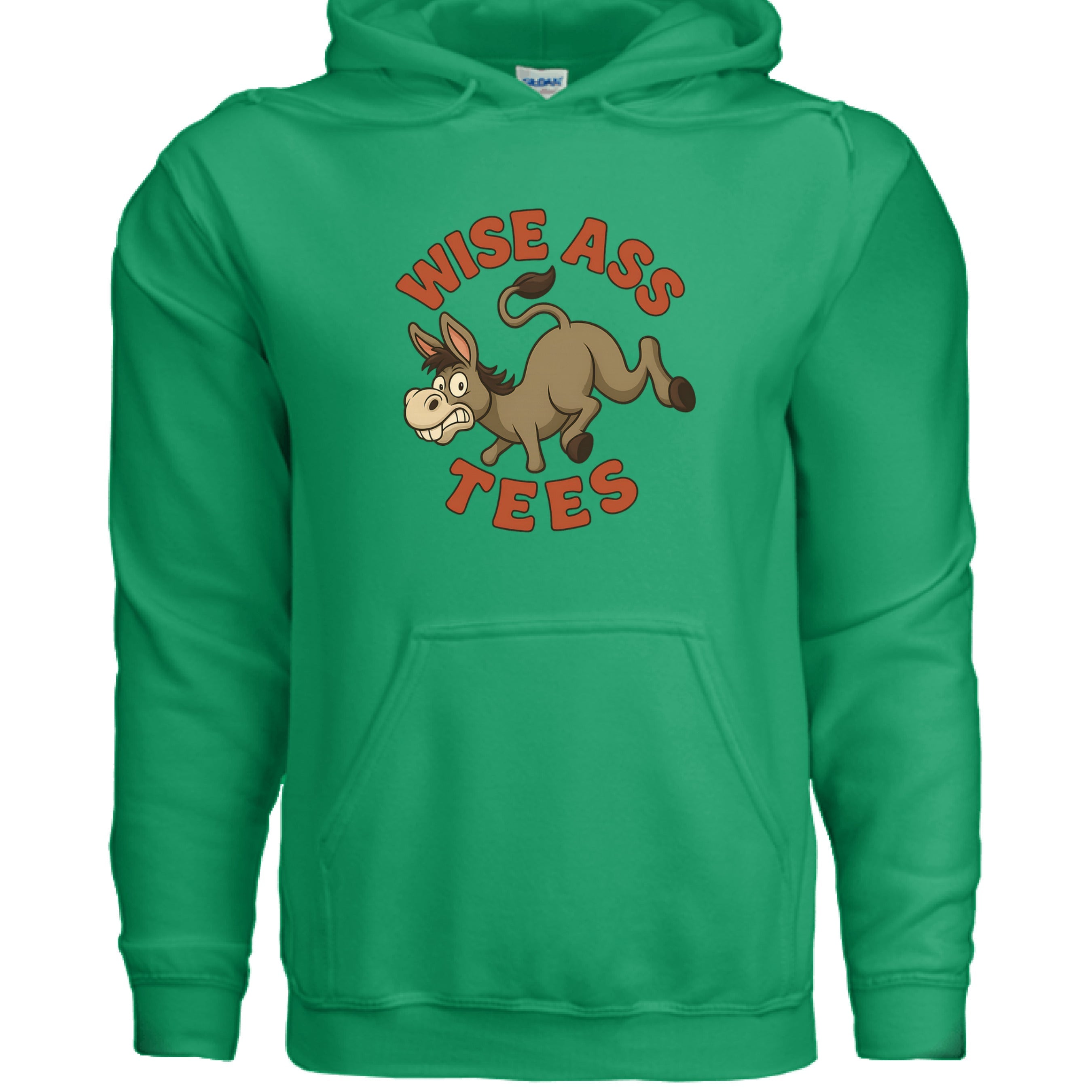 Logo hoodie - Wiseasstees, LLC
