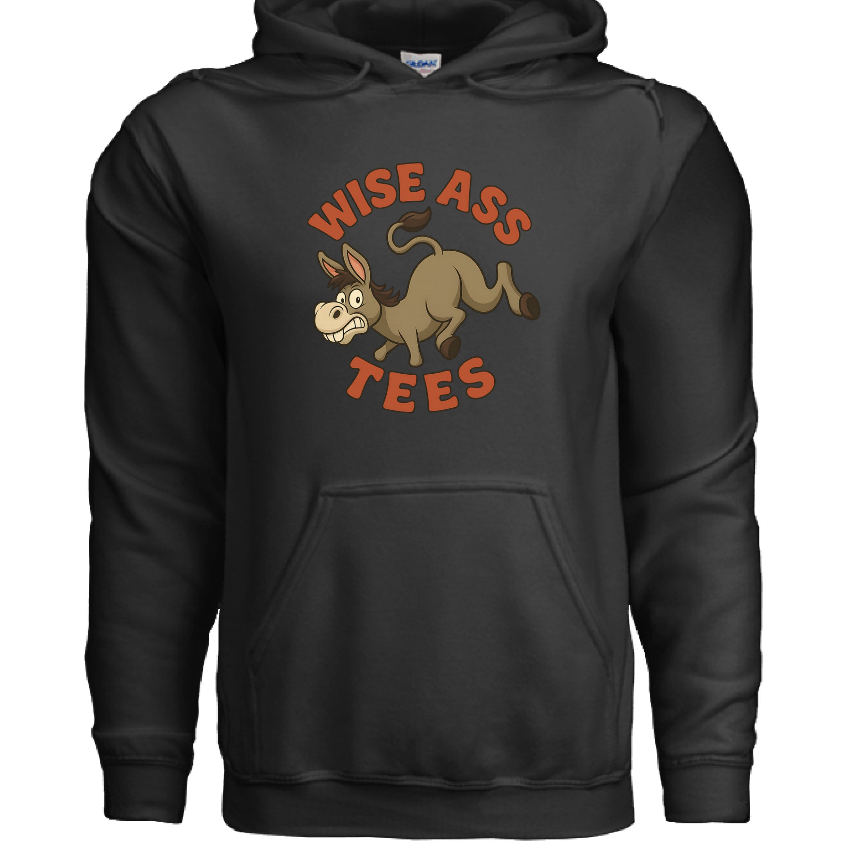 Logo hoodie - Wiseasstees, LLC