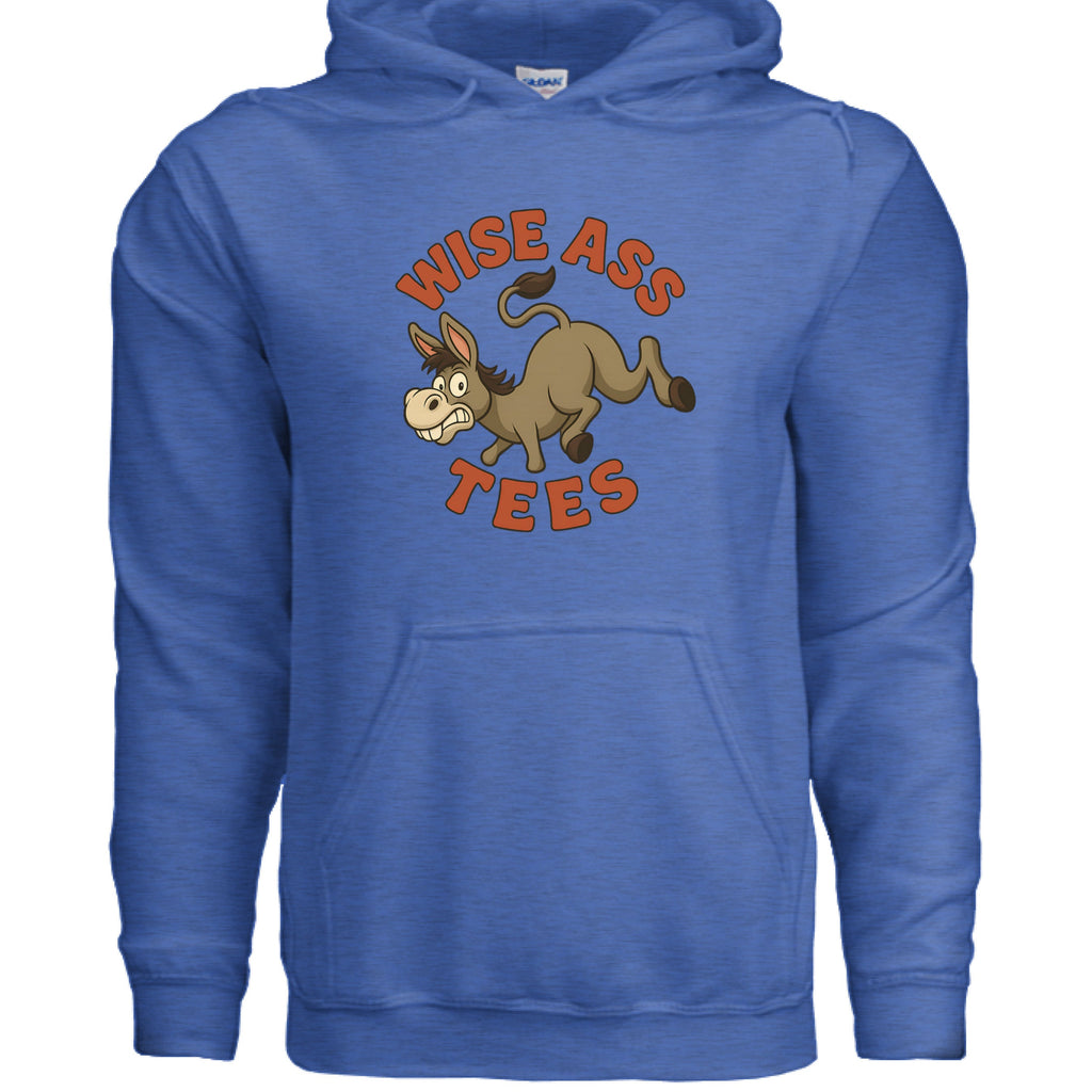 Logo hoodie - Wiseasstees, LLC