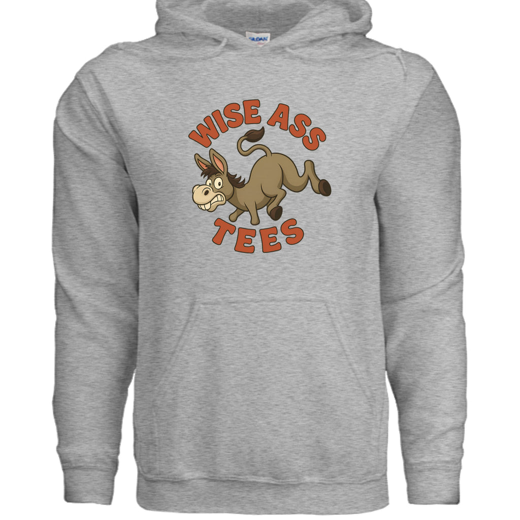 Logo hoodie - Wiseasstees, LLC