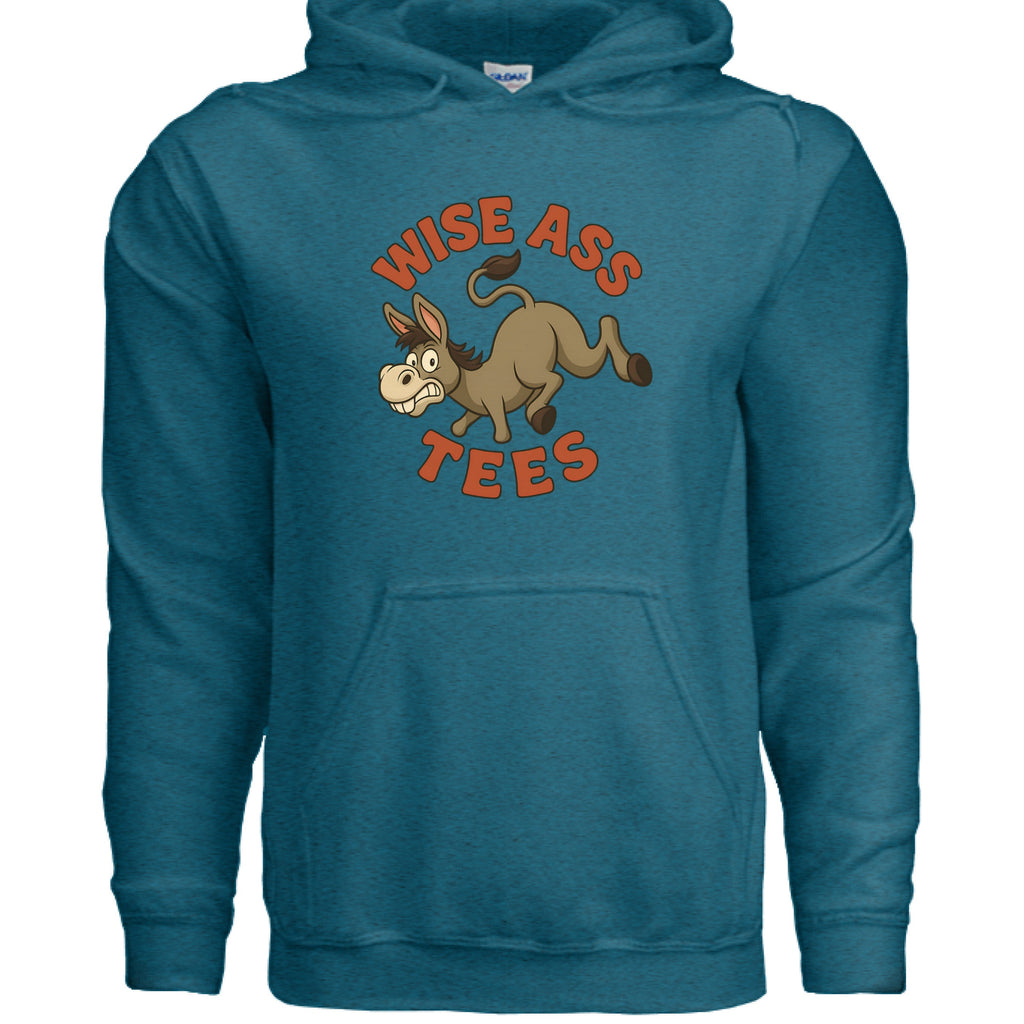 Logo hoodie - Wiseasstees, LLC