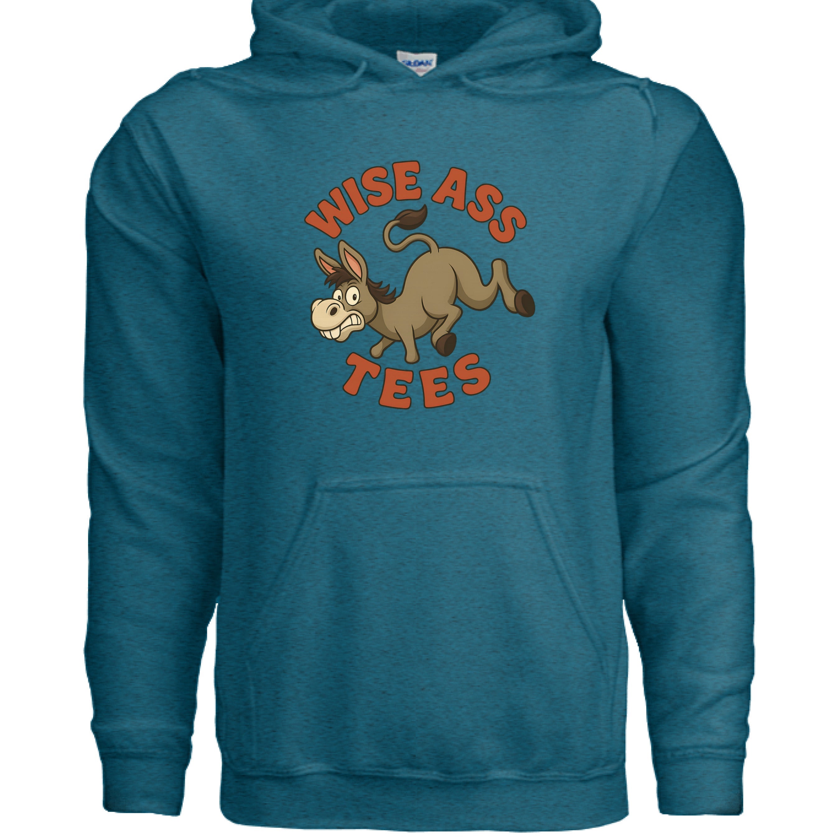 Logo hoodie - Wiseasstees, LLC