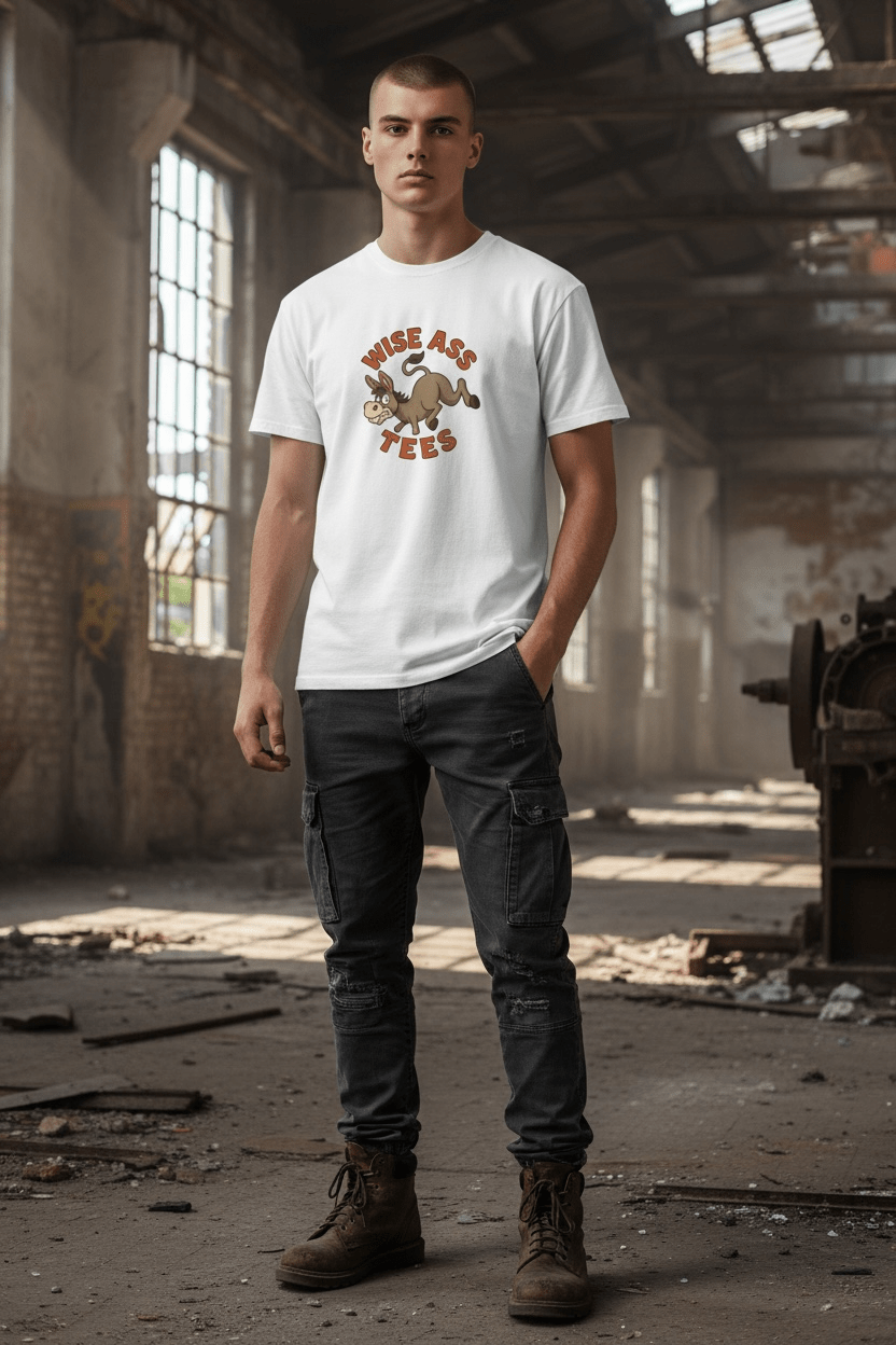 Logo tee - Wiseasstees, LLC