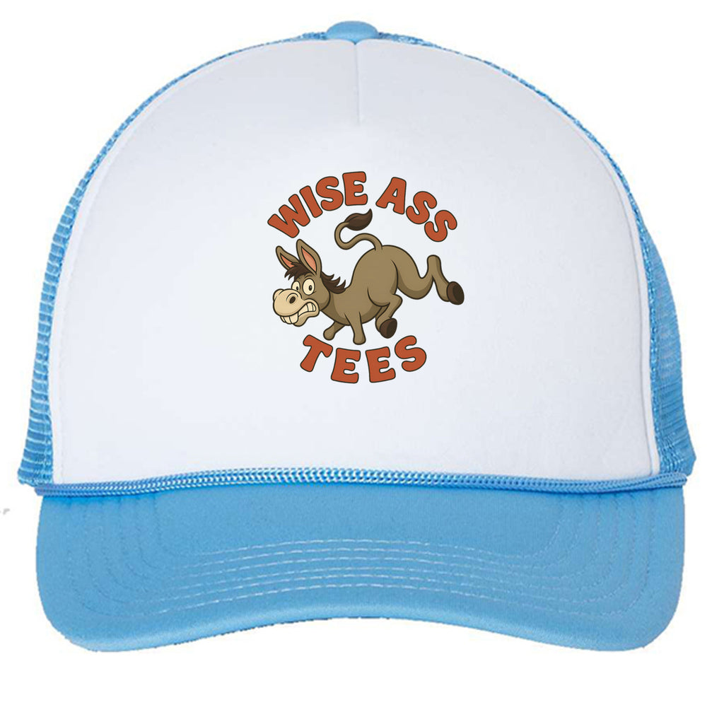 White/ Baby Blue - FRONT