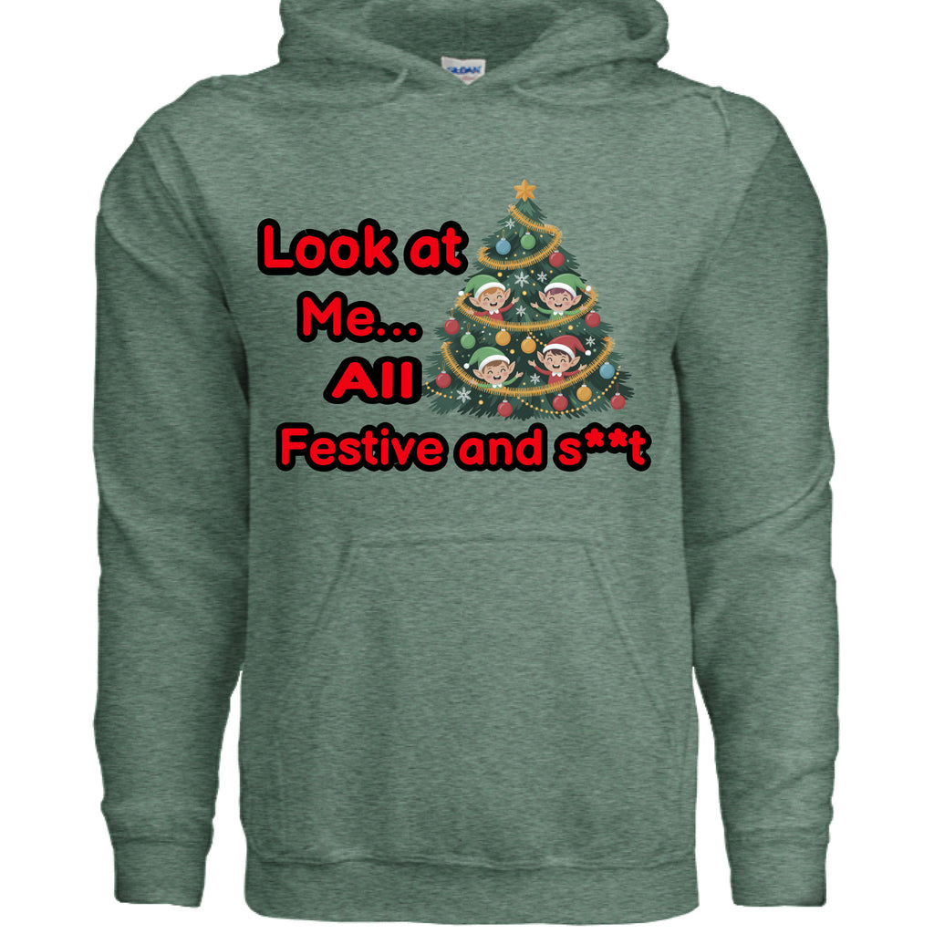 Heather Sport Dark Green - FRONT