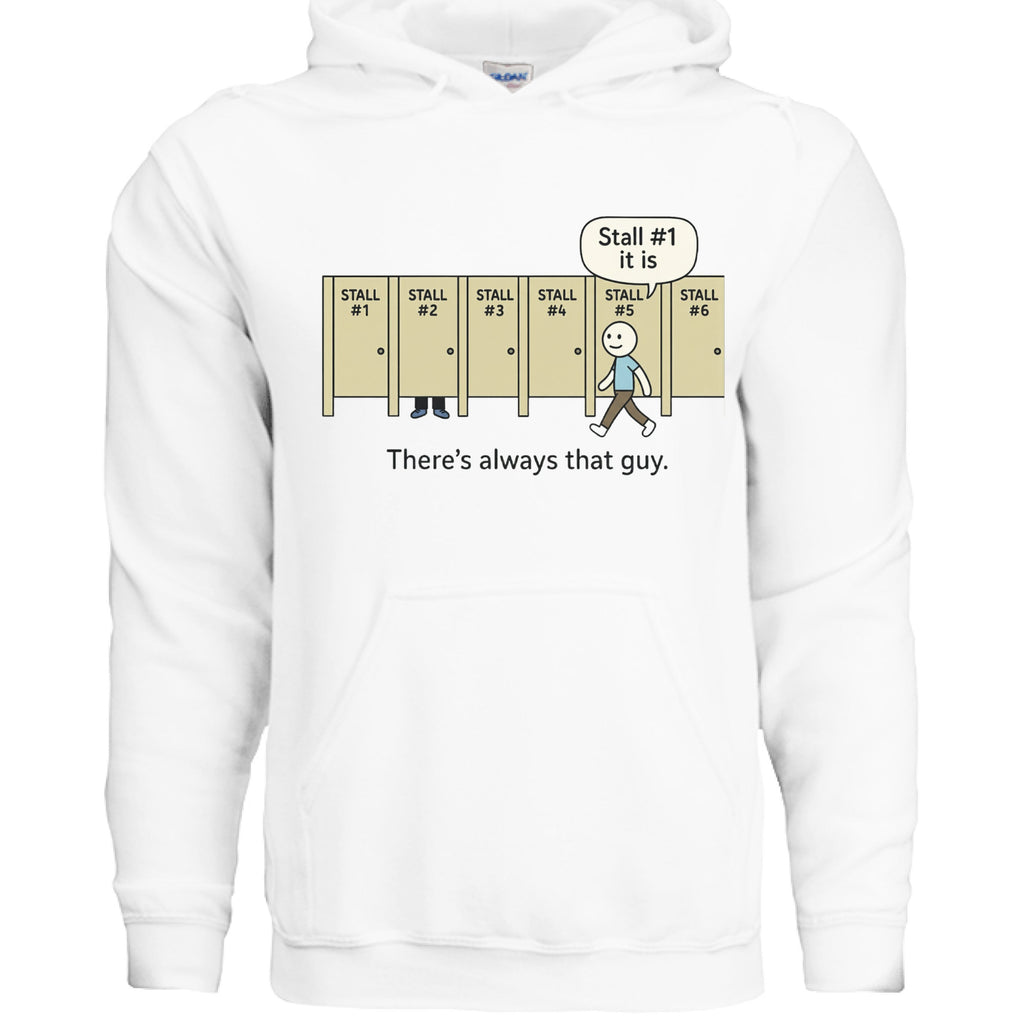 Poop alone - hoodie - Wiseasstees, LLC