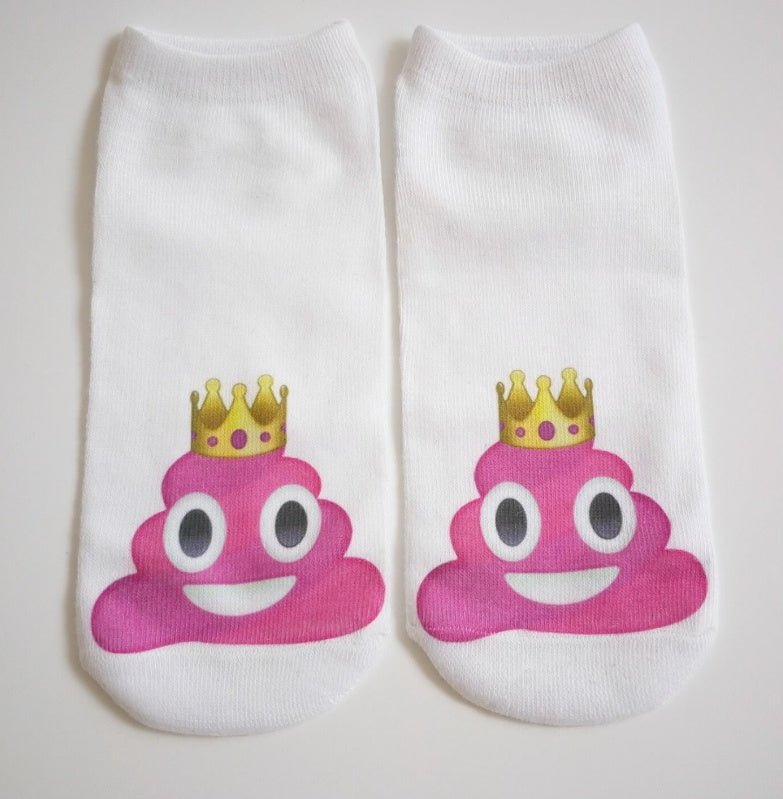 Popular Funny Unisex Short Socks 3D Cat Printed Anklet Socks Casual Socks - Wiseasstees, LLC