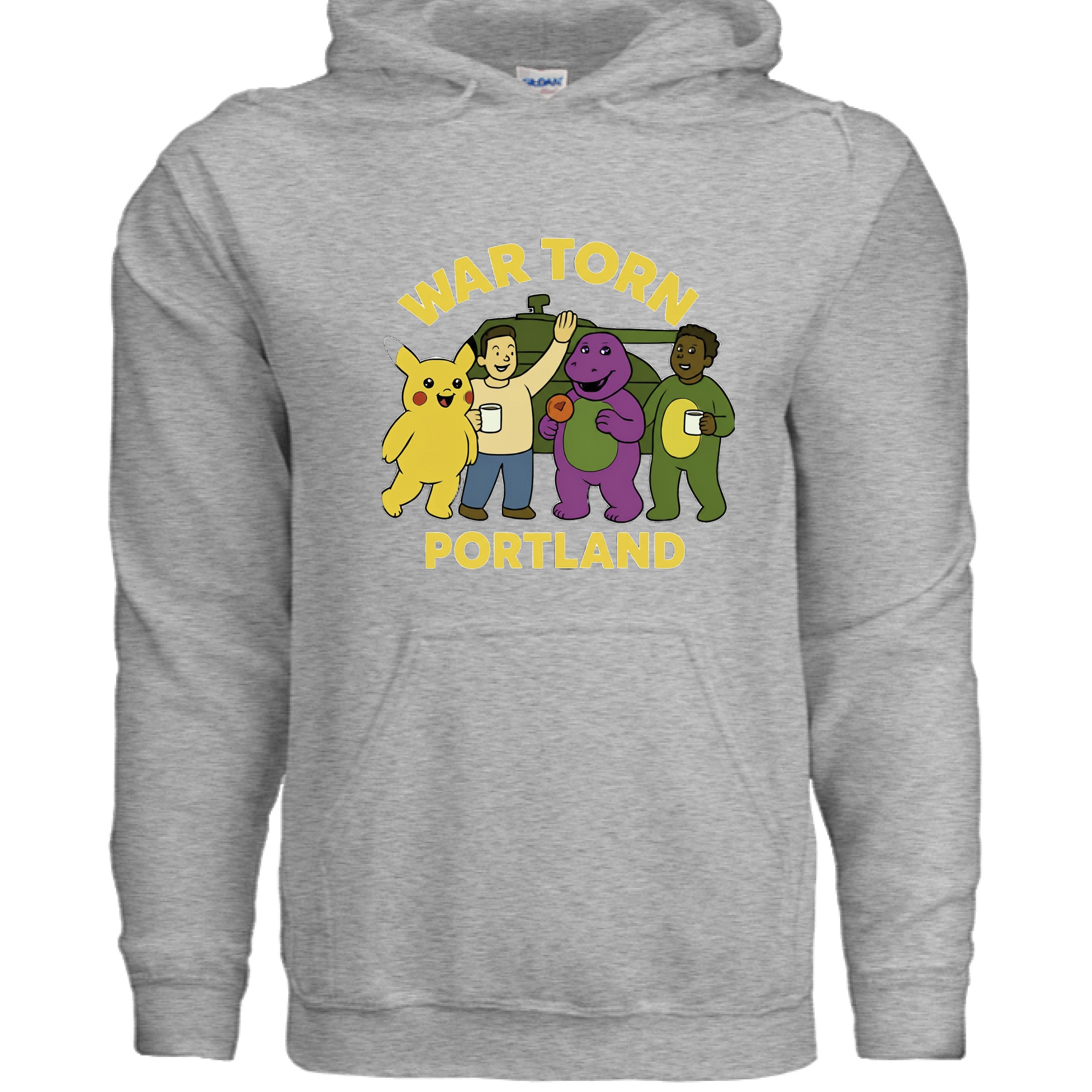 Portland hoodie - Wiseasstees, LLC