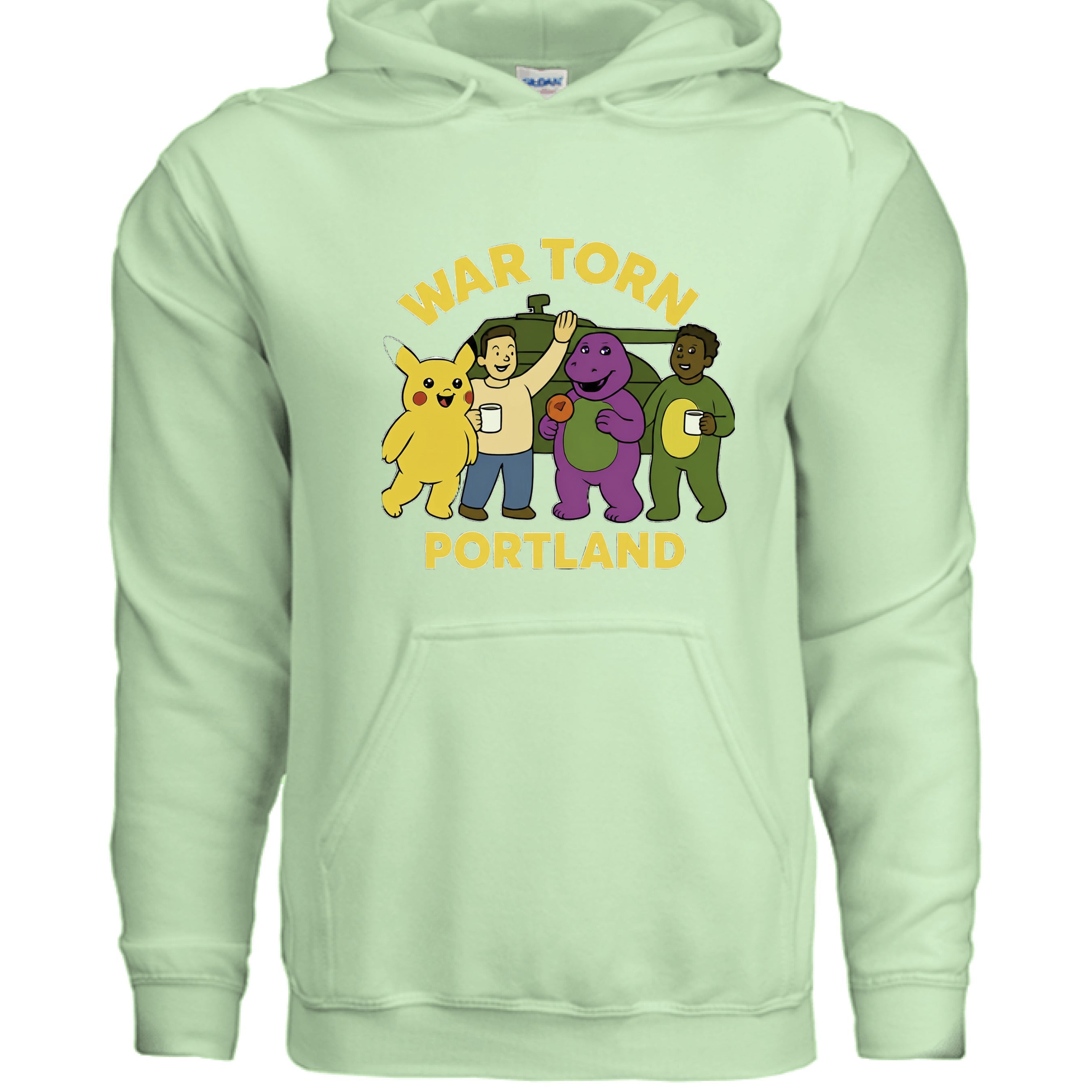 Portland hoodie - Wiseasstees, LLC