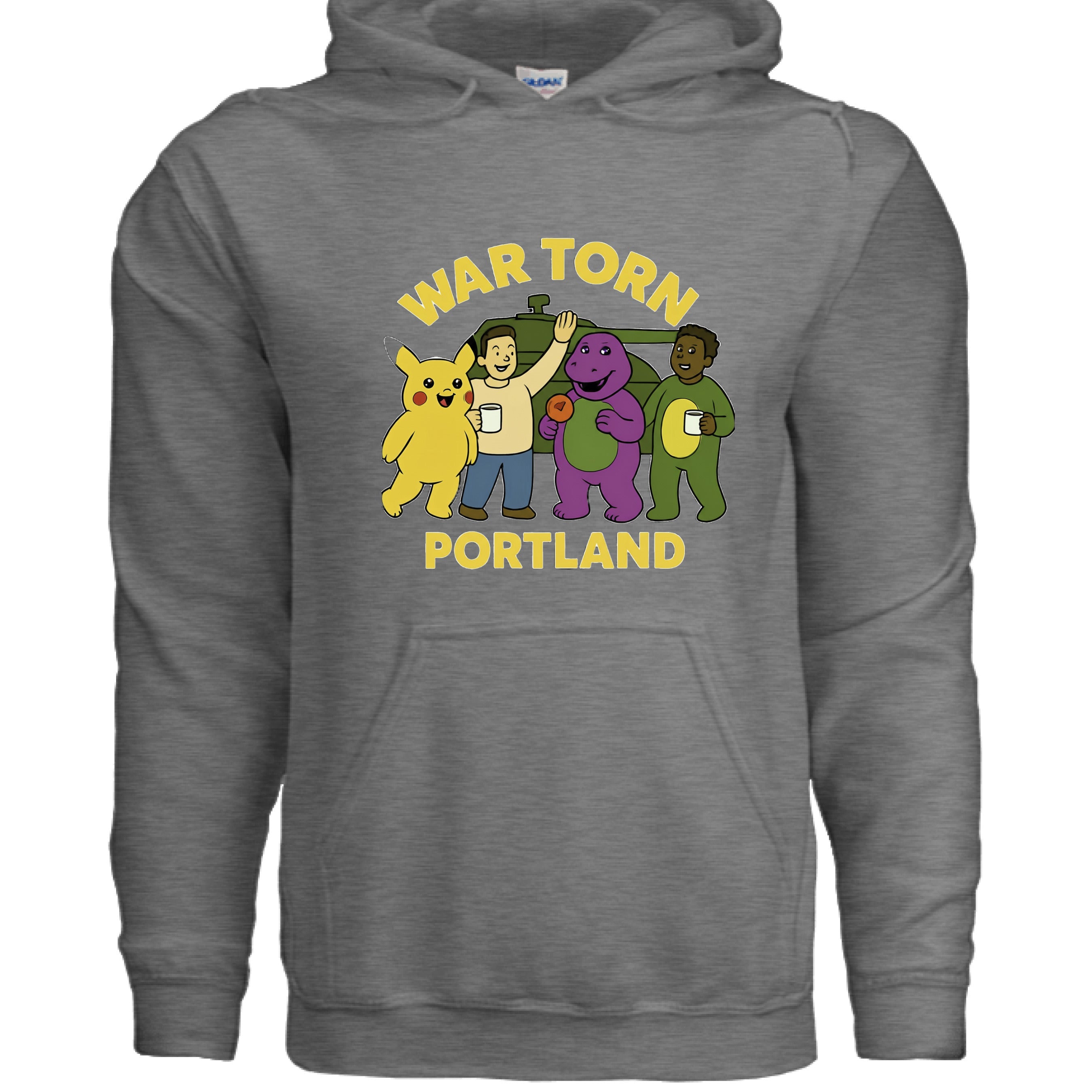 Portland hoodie - Wiseasstees, LLC
