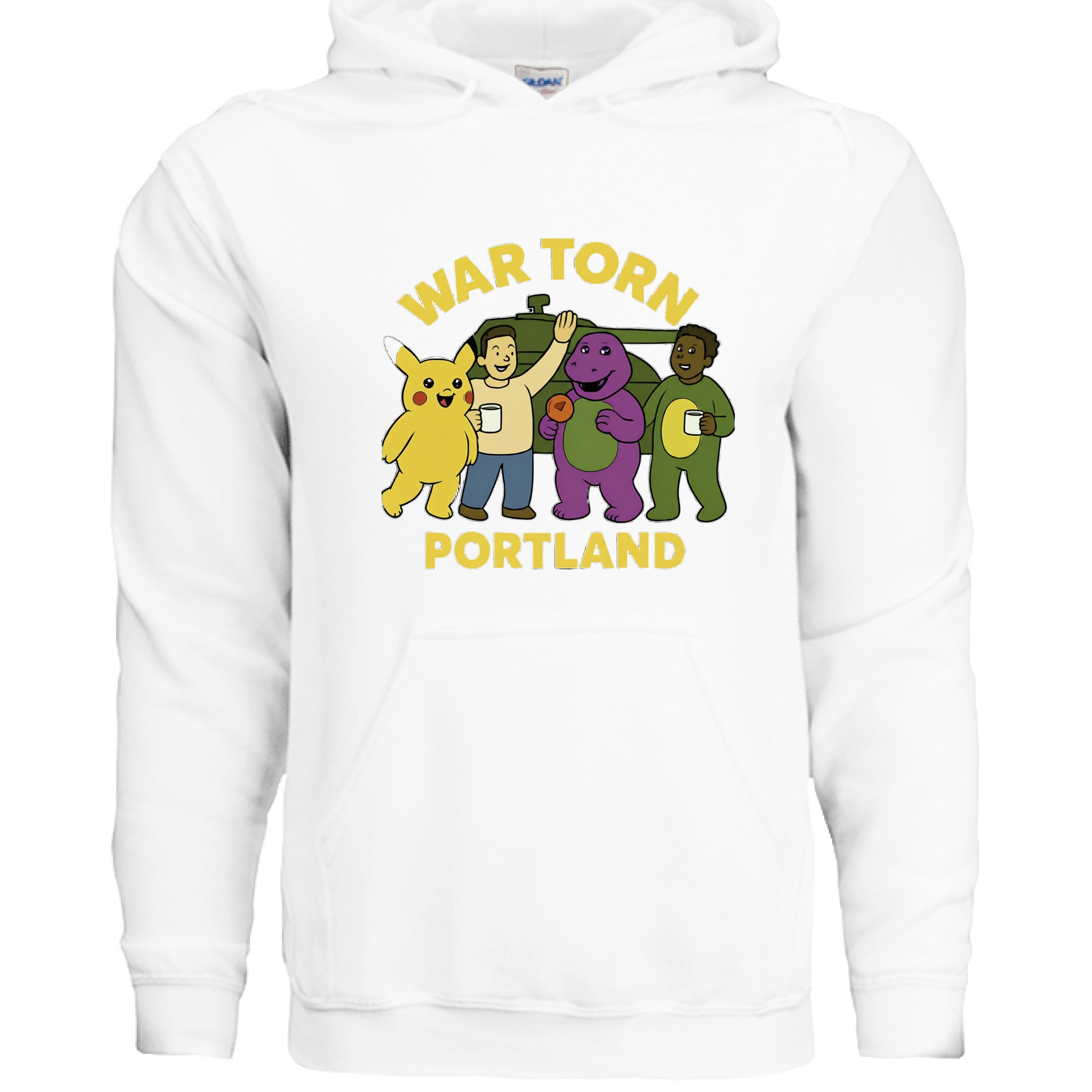 Portland hoodie - Wiseasstees, LLC