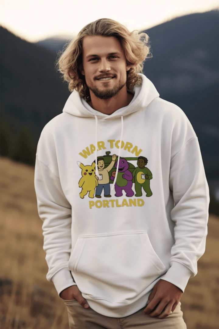 Portland hoodie - Wiseasstees, LLC