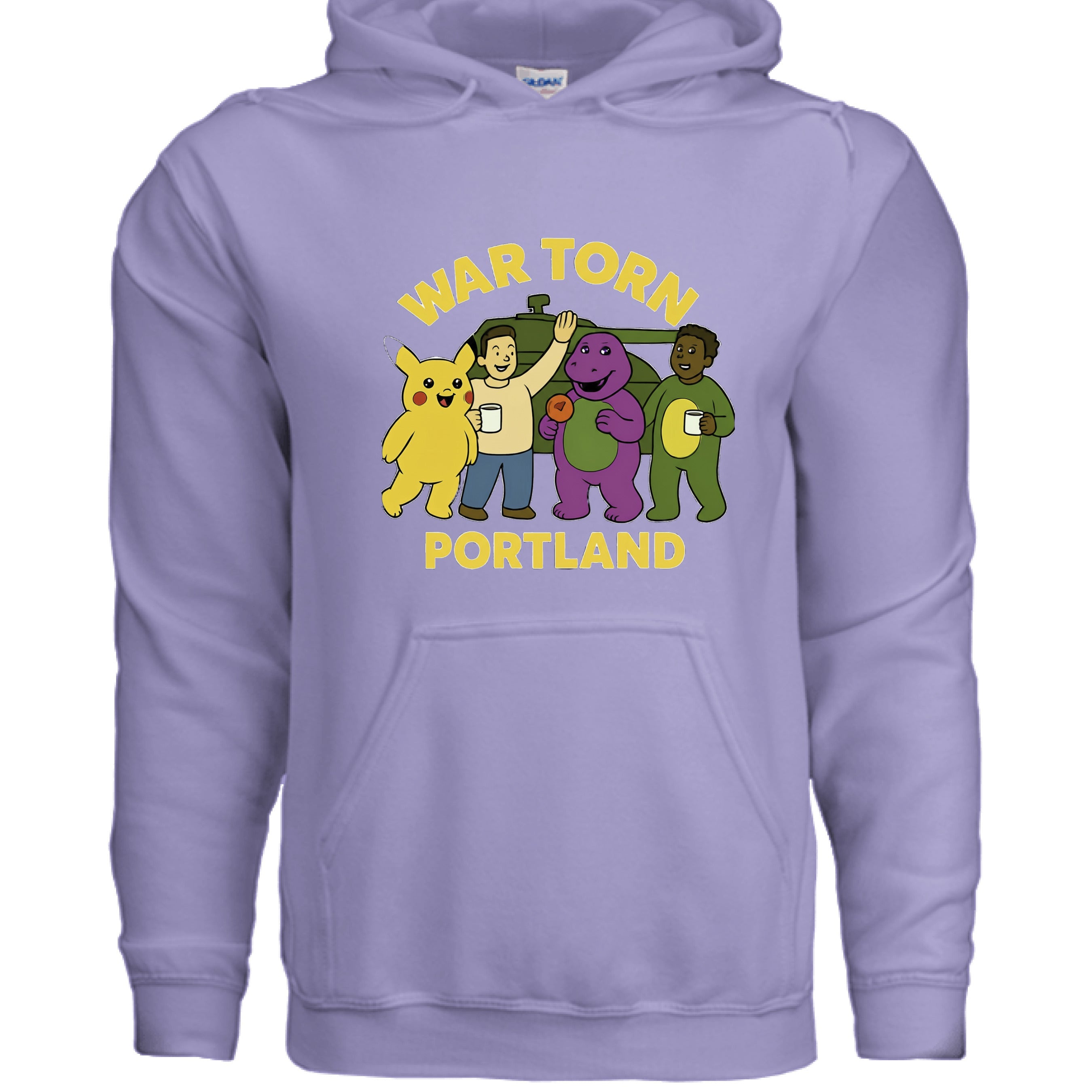 Portland hoodie - Wiseasstees, LLC