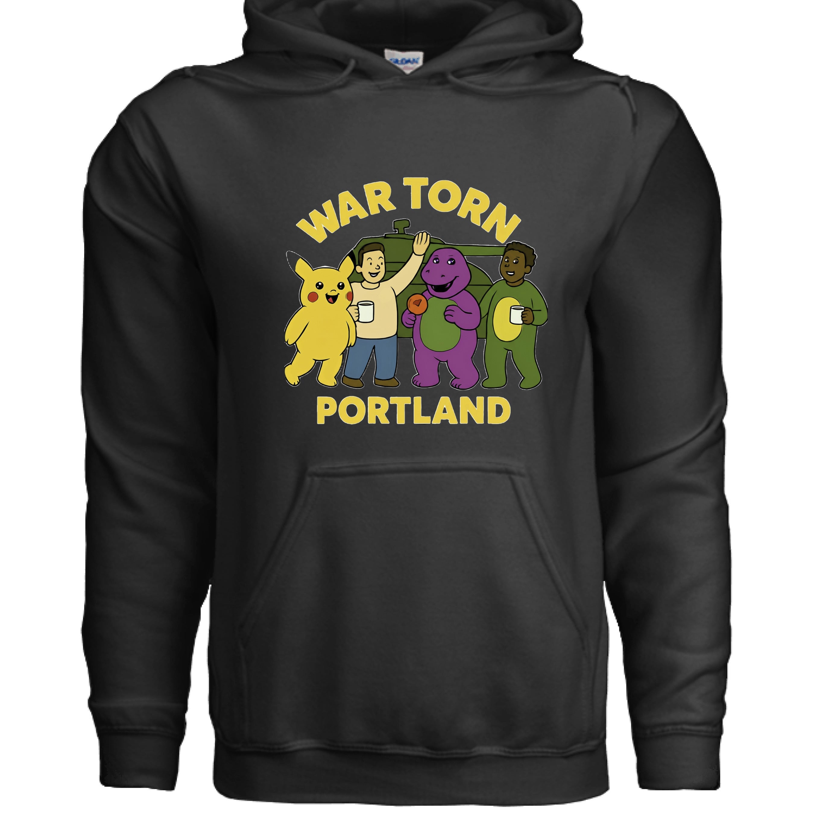 Portland hoodie - Wiseasstees, LLC