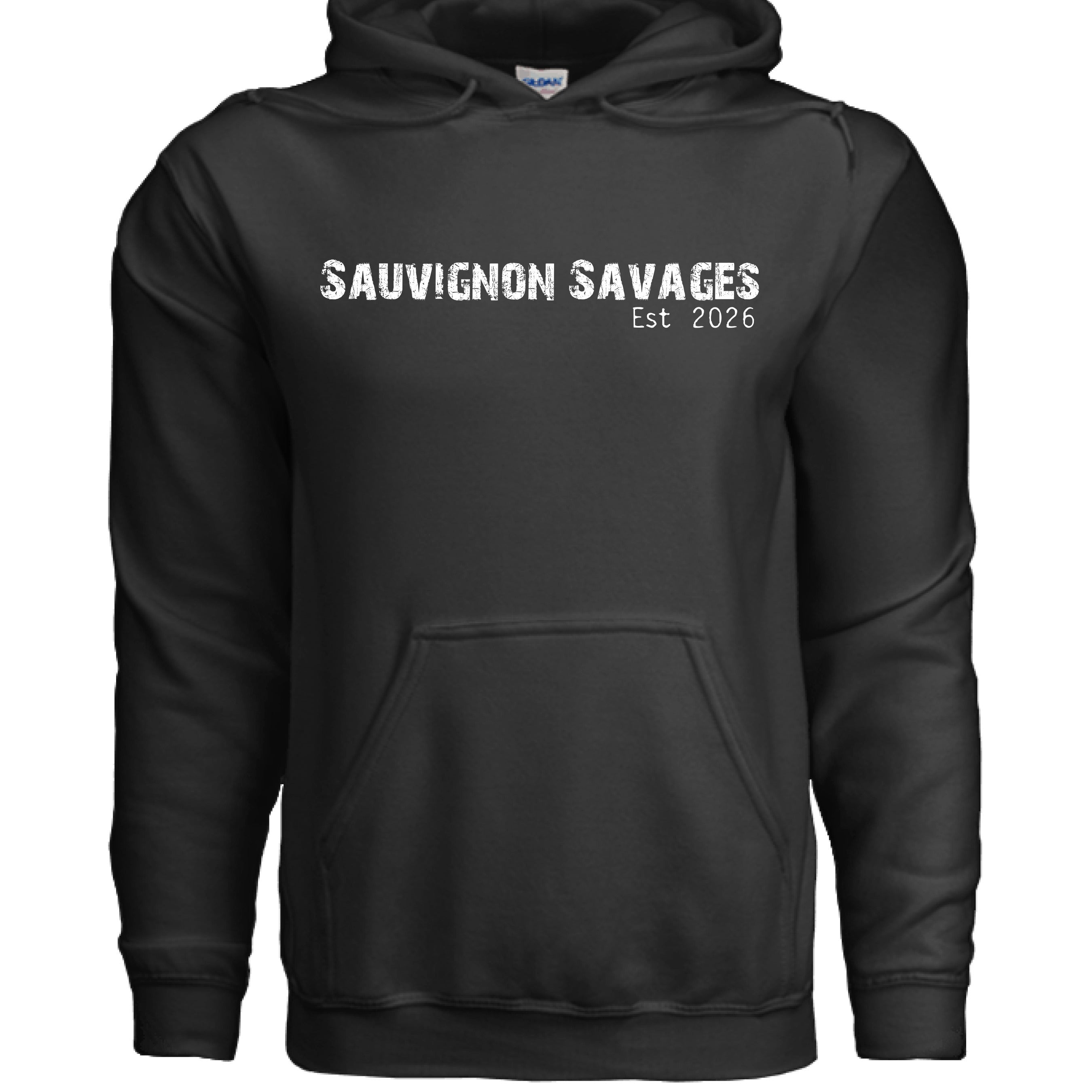 Sauvignon savage hoodie - Wiseasstees, LLC