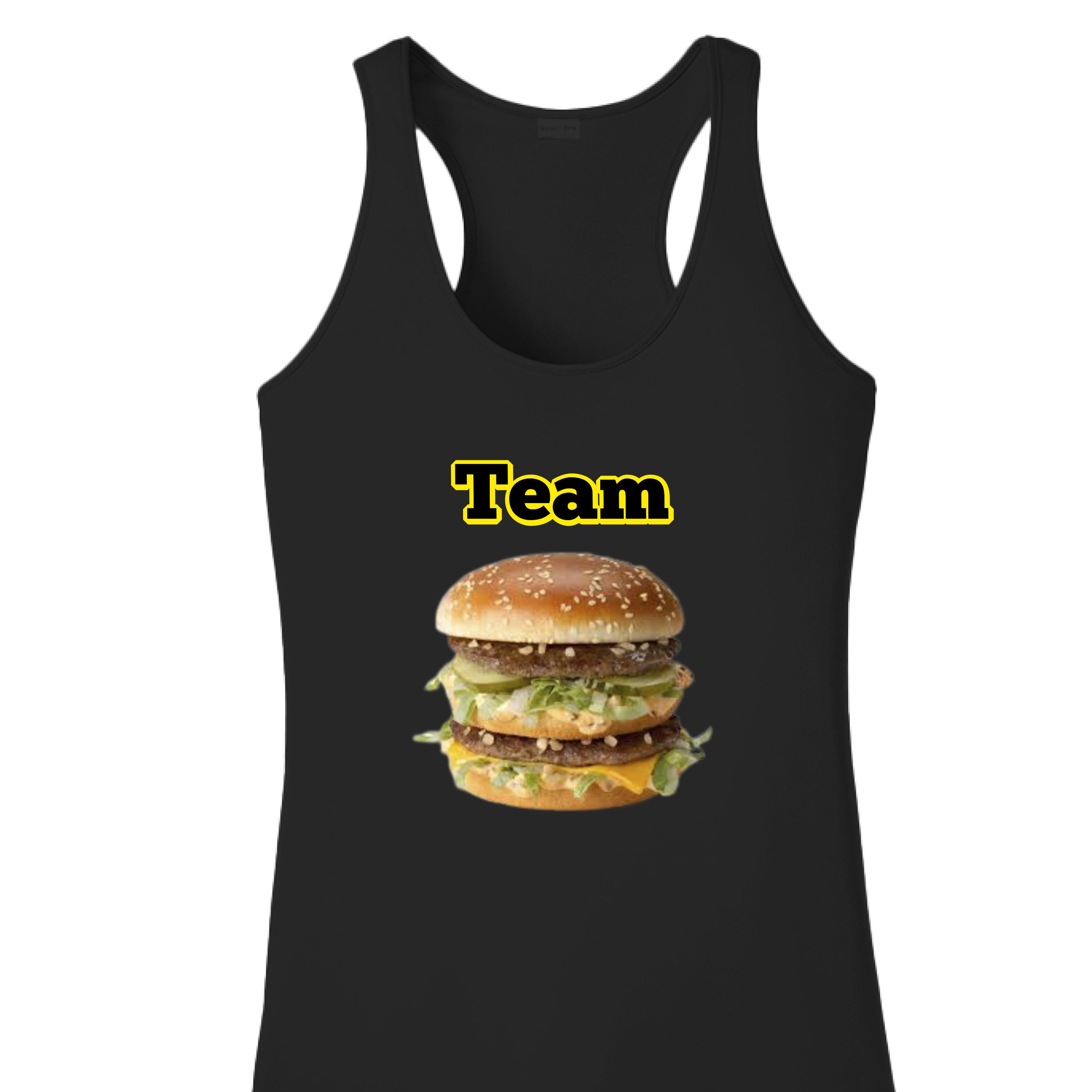 Team big mac - women’s tank - Wiseasstees, LLC