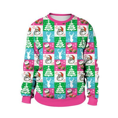 Ugly Christmas Sweater For gift Santa Elf Funny Pullove - Wiseasstees, LLC