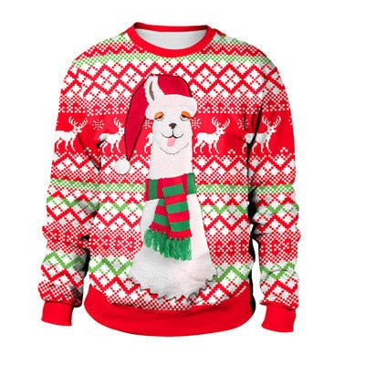 Ugly Christmas Sweater For gift Santa Elf Funny Pullove - Wiseasstees, LLC